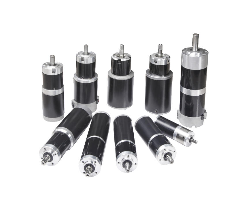 Motor Gear DC yang disikat